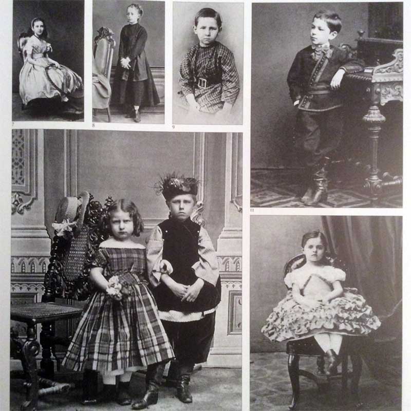 детская одежда 1850-х годов