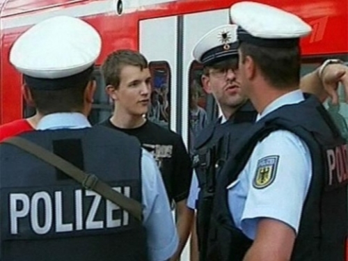полицейские в Германии